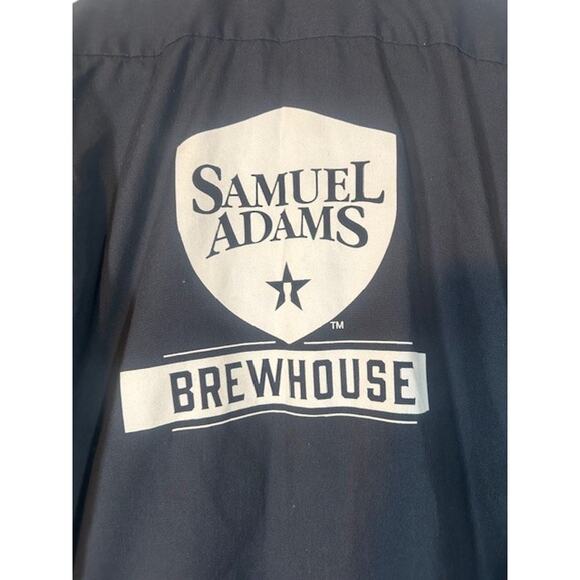 Dickies Short Sleeve Sam Adams Brewhouse Mechanic Work Shirt Men Sz S - Picture 8 of 8